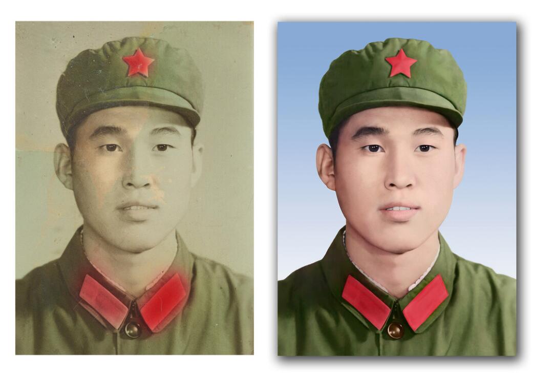 莒南破损照片修复-18